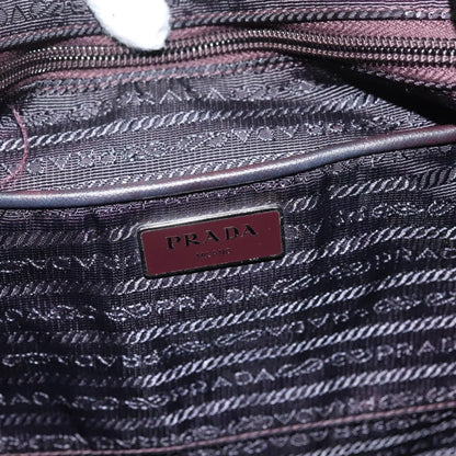 Prada Convertible Tote Printed Tessuto with Saffiano, BLUE, NYLON, Tote bag