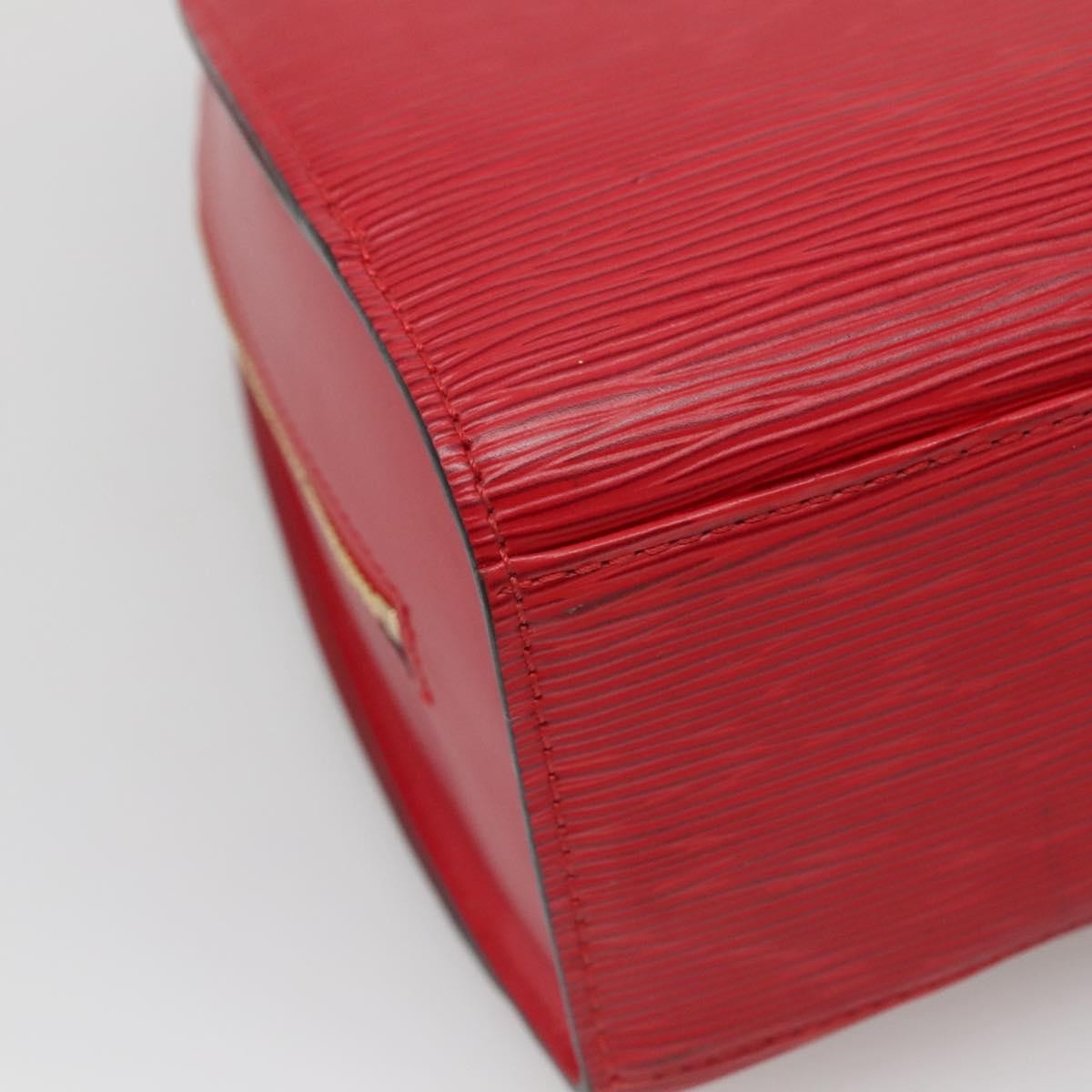 Louis Vuitton Pont Neuf Handbag Epi Leather, RED, LEATHER, Handbag