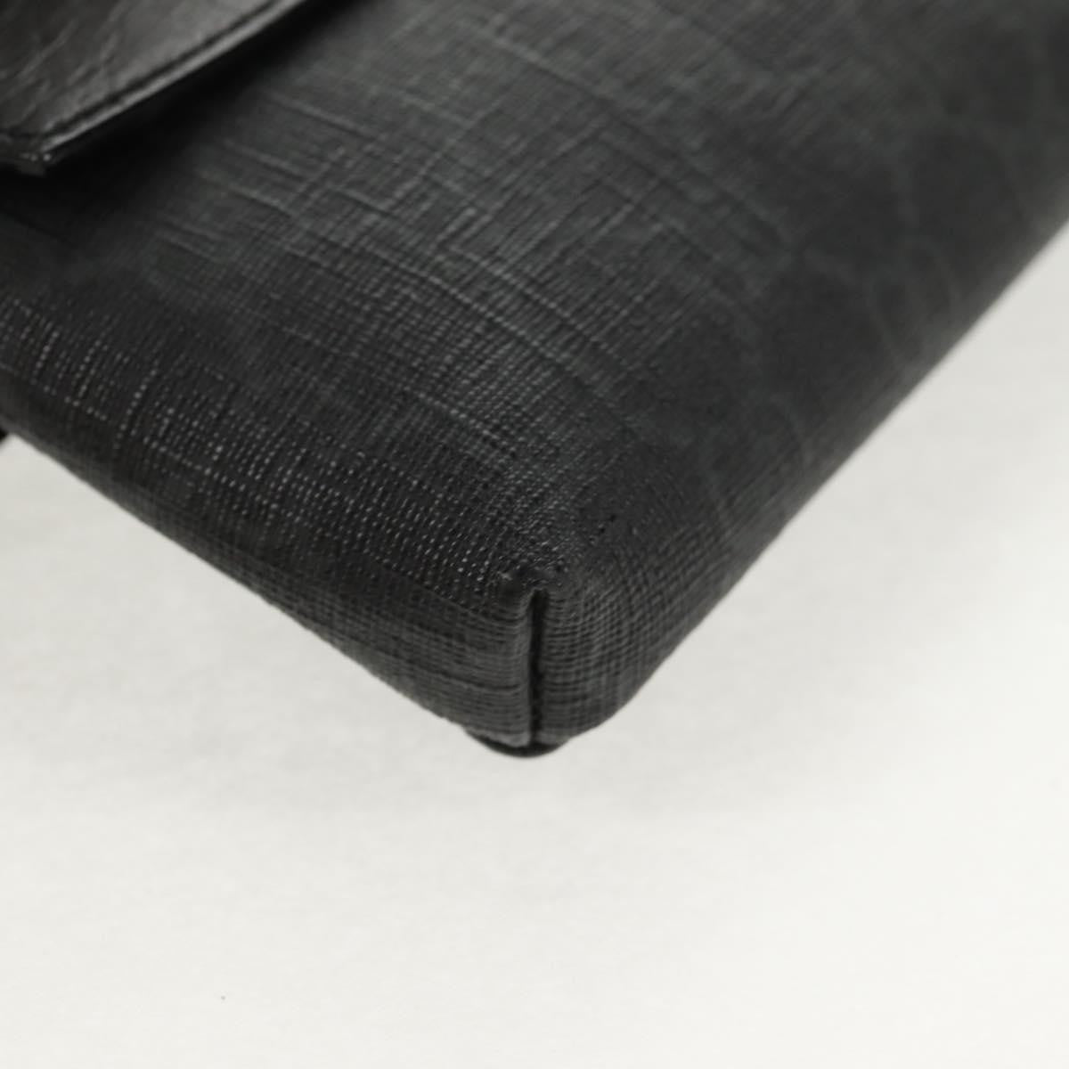 Gucci Waist Bag GG Coated Canvas, BLACK, CANVAS, Shoulder bag