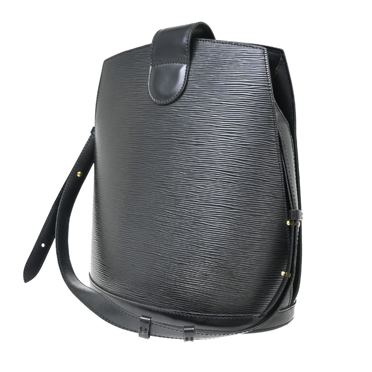 Louis Vuitton Cluny Shoulder Bag Epi Leather, Black, Leather, Shoulder Bag