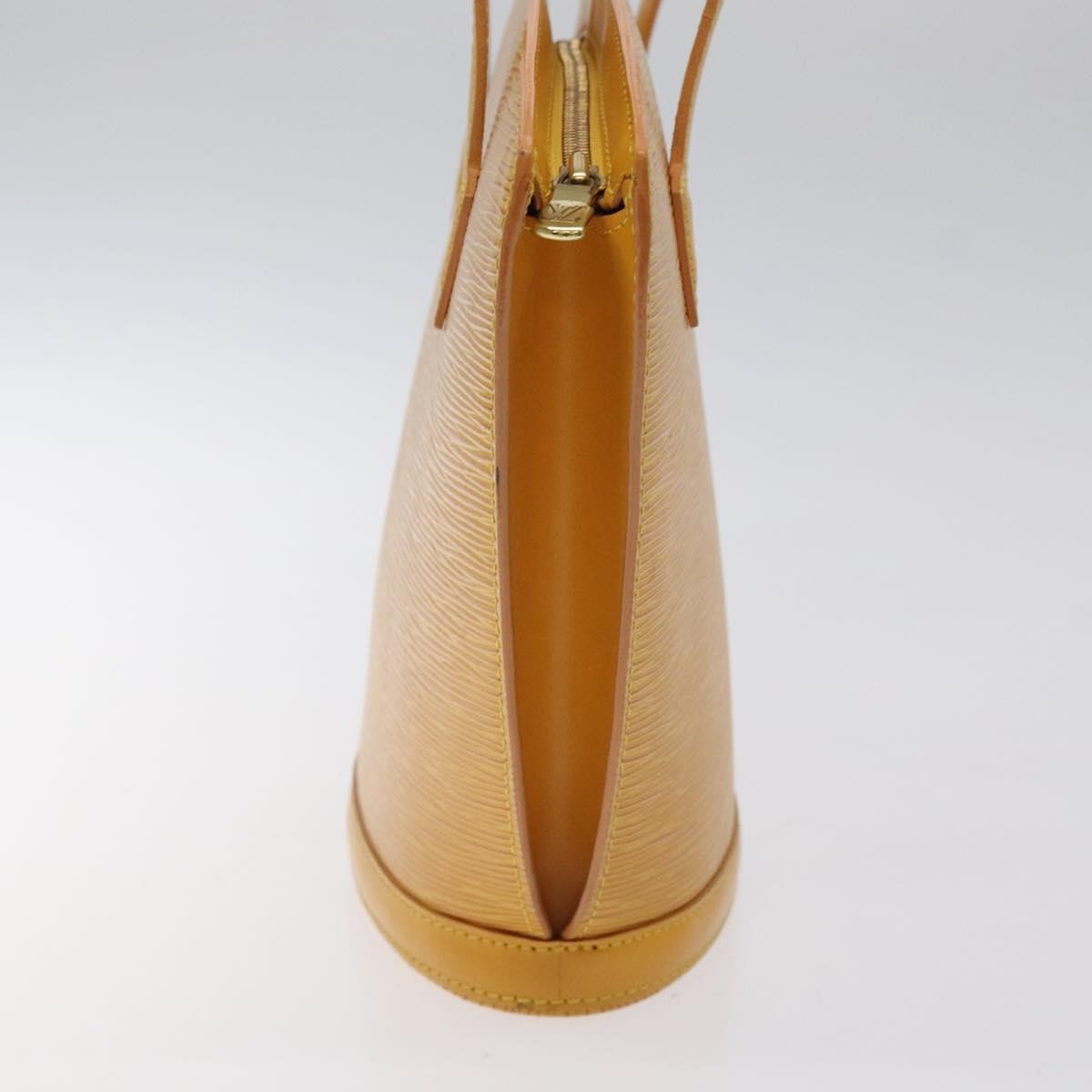 Louis Vuitton Saint Jacques Handbag Epi Leather, YELLOW, LEATHER, Handbag