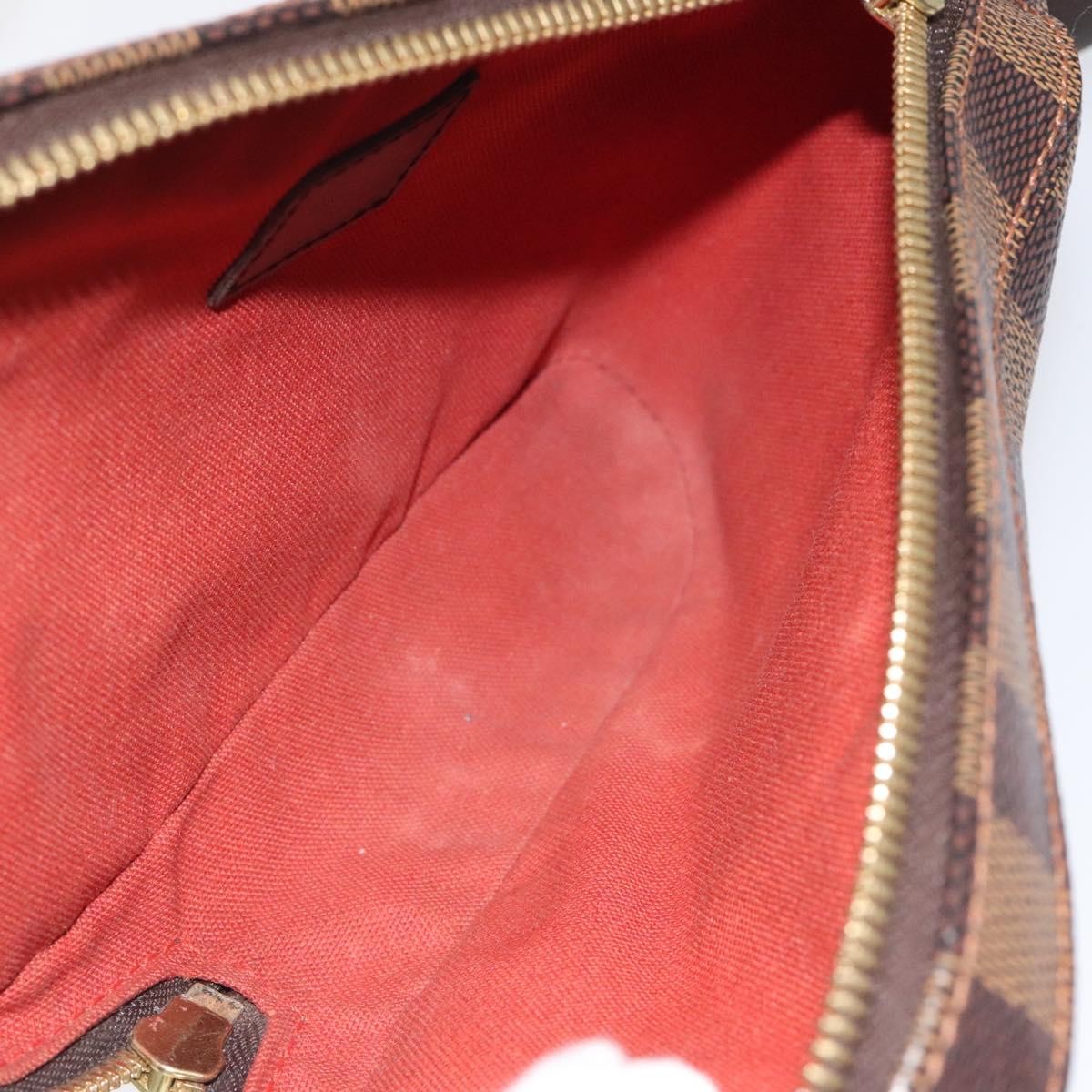 Louis Vuitton Geronimos Waist Bag Damier, BROWN, CANVAS, Shoulder bag