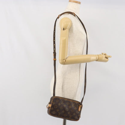 Louis Vuitton Pochette Marly Bandouliere Bag Monogram Canvas, BROWN, CANVAS, Shoulder bag