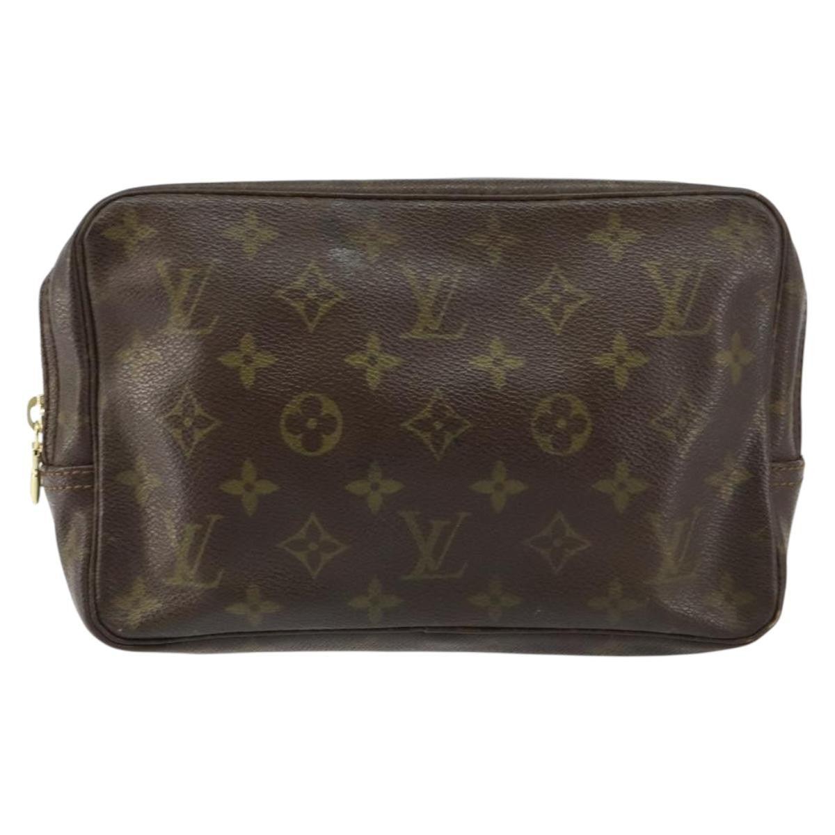 Louis Vuitton Trousse Toilette Monogram Canvas, BROWN, CANVAS, Clutche & pouche