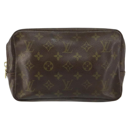 Louis Vuitton Trousse Toilette Monogram Canvas, BROWN, CANVAS, Clutche & pouche