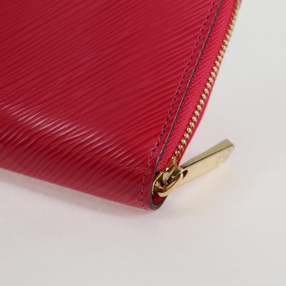 Louis Vuitton Zippy Wallet NM Epi Leather, RED, LEATHER, Wallets