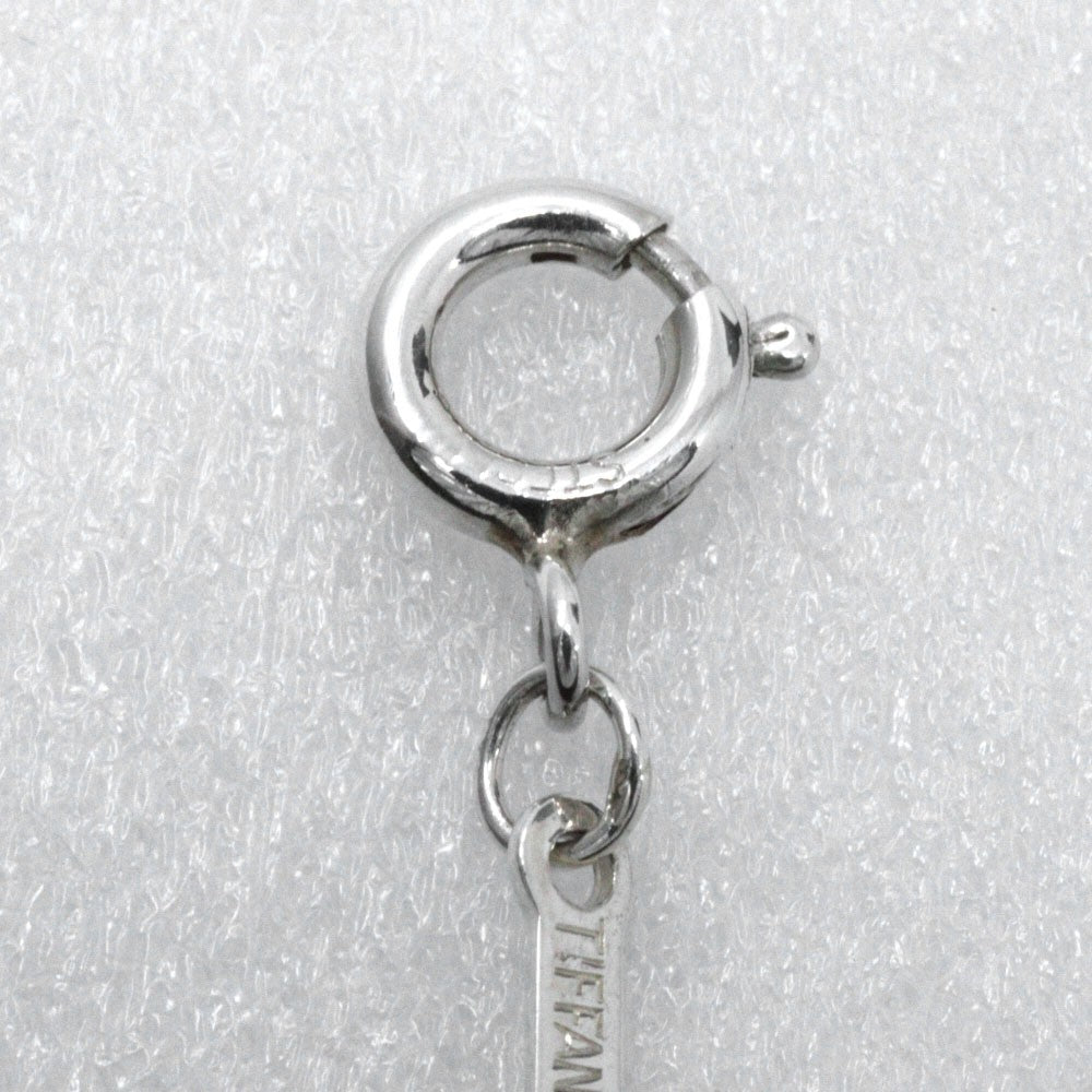 Tiffany & Co. Elsa Peretti Open Heart Pendant Necklace Sterling Silver, SILVER, SILVER, Necklace