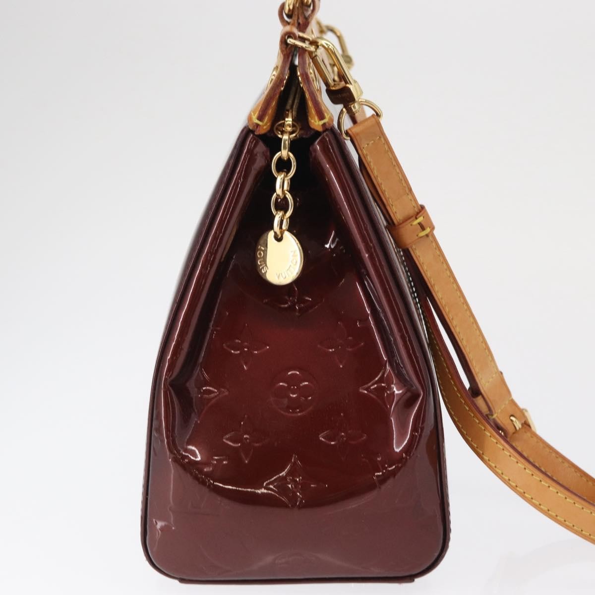 Louis Vuitton Blair Monogram vernis, RED, PATENT_LEATHER, Handbag