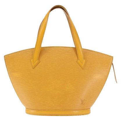 Louis Vuitton Saint Jacques Handbag Epi Leather, YELLOW, LEATHER, Handbag