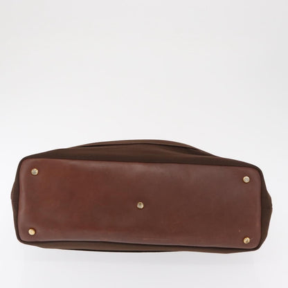 Salvatore Ferragamo Vala tote Canvas, BROWN, CANVAS, Tote bag