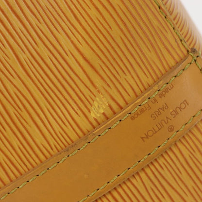 Louis Vuitton Petit Noe Handbag Epi Leather, YELLOW, LEATHER, Shoulder bag