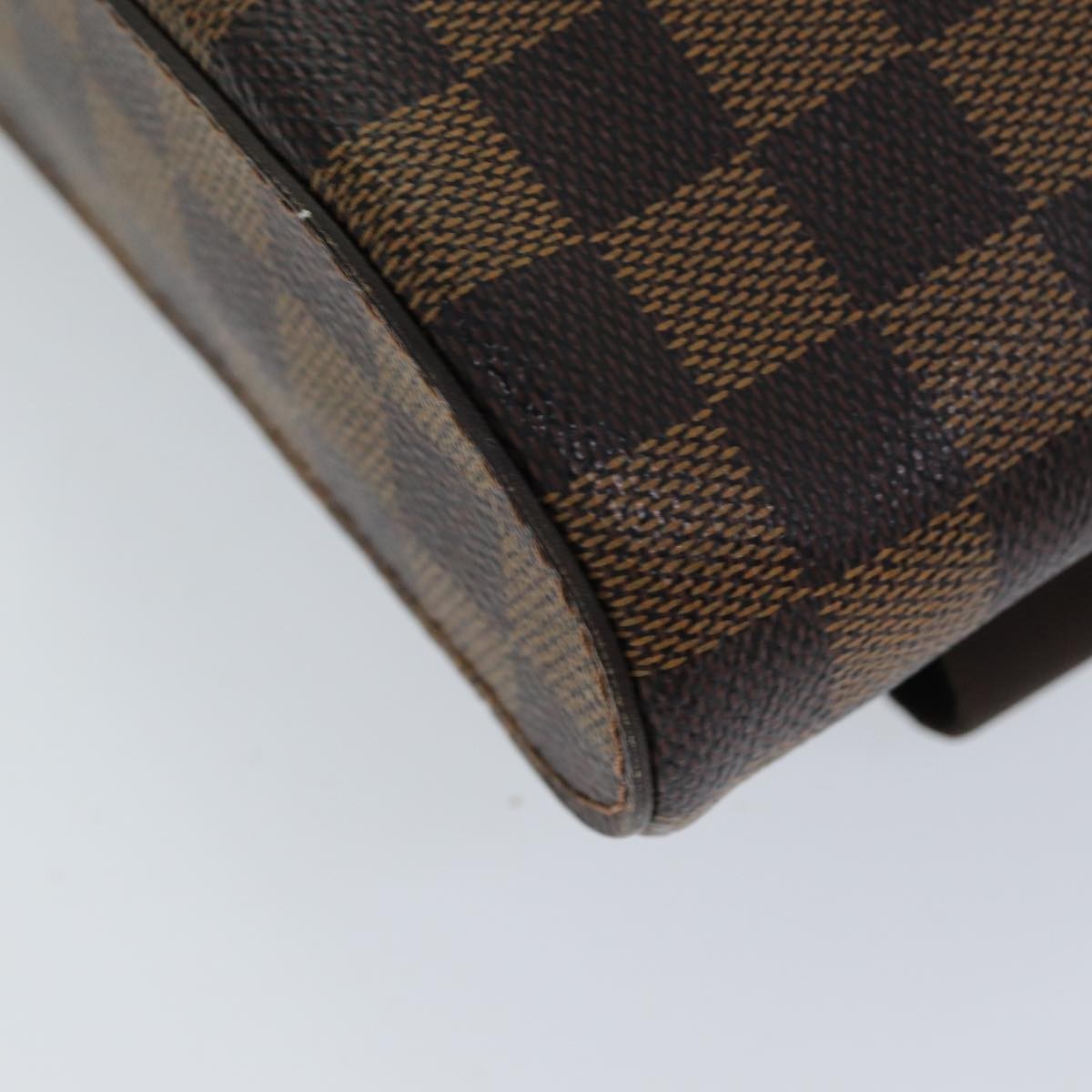 Louis Vuitton Geronimos Waist Bag Damier, BROWN, CANVAS, Travel bag