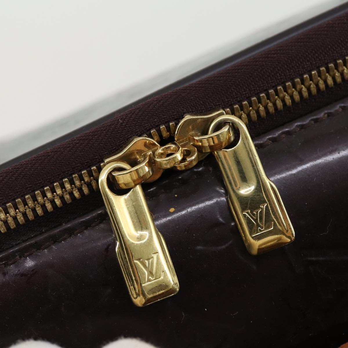 Louis Vuitton Pegase Luggage Monogram Vernis, BROWN, PATENT_LEATHER, Travel bag