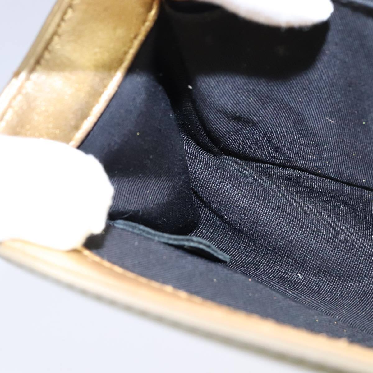 Chanel Boy Flap Bag Quilted Patent, GOLD, PATENT_LEATHER, Shoulder bag