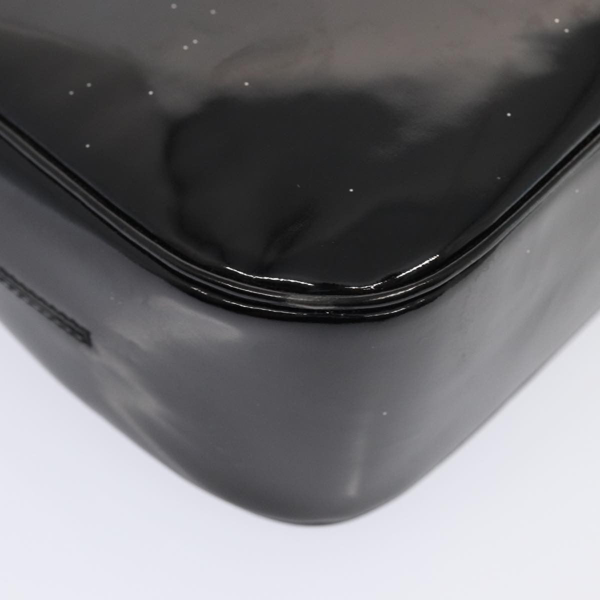 Salvatore Ferragamo Vala Shoulder Bag Patent Leather, BLACK, PATENT_LEATHER, Shoulder bag