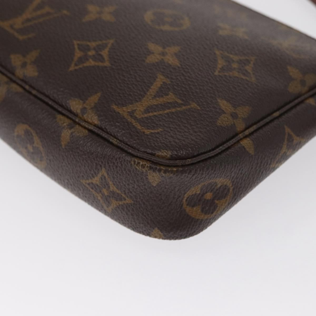 Louis Vuitton Pochette Accessoires NM Monogram Canvas, BROWN, CANVAS, Clutche & pouche