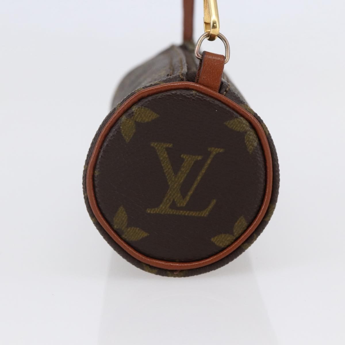 Louis Vuitton Papillon Pochette Monogram Canvas, BROWN, CANVAS, Handbag
