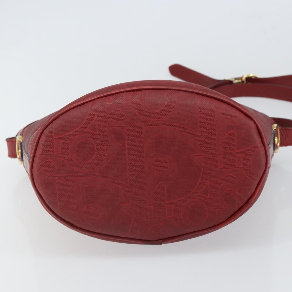 Christian Dior Trotter shoulder bag Canvas, RED, PVC, Shoulder bag