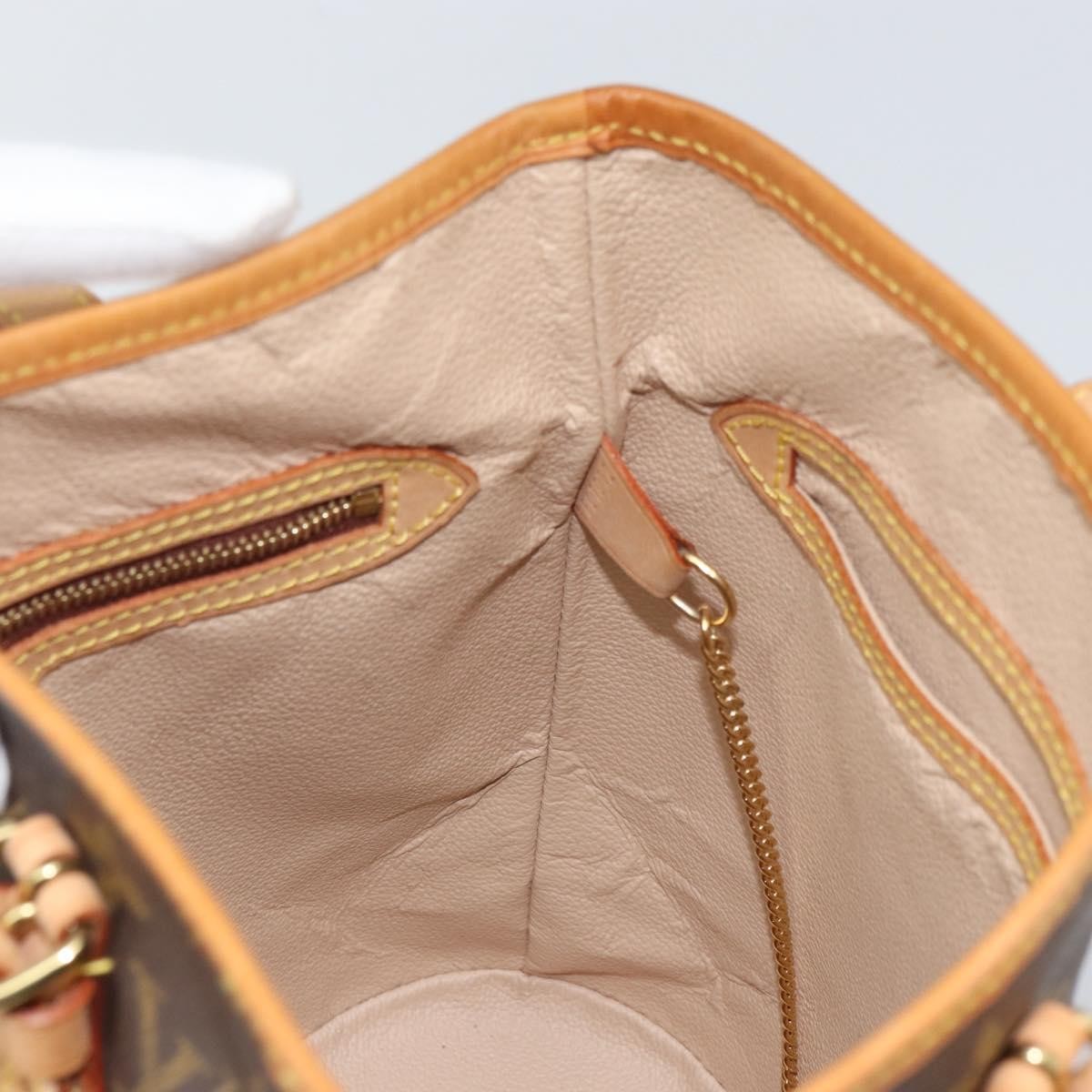 Louis Vuitton Petit Bucket Bag Monogram Canvas, BROWN, CANVAS, Tote bag
