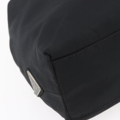 Prada Vintage Handbag Tessuto, Black, Nylon, Handbag