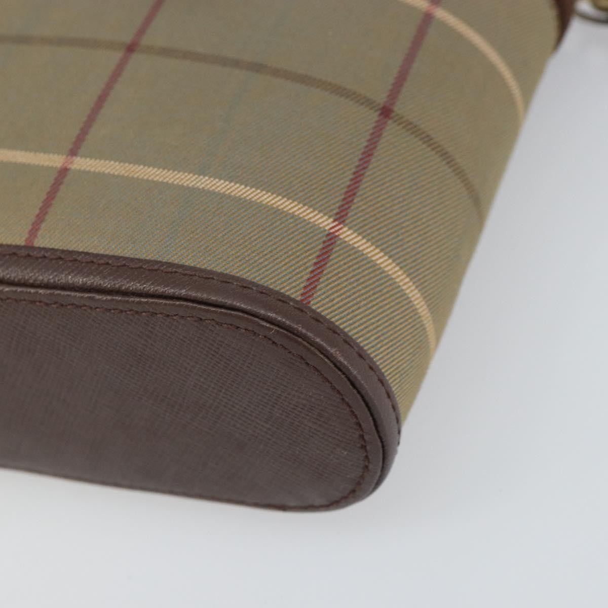 Burberry Nova check Shoulder bag Canvas, BEIGE, CANVAS, Shoulder bag