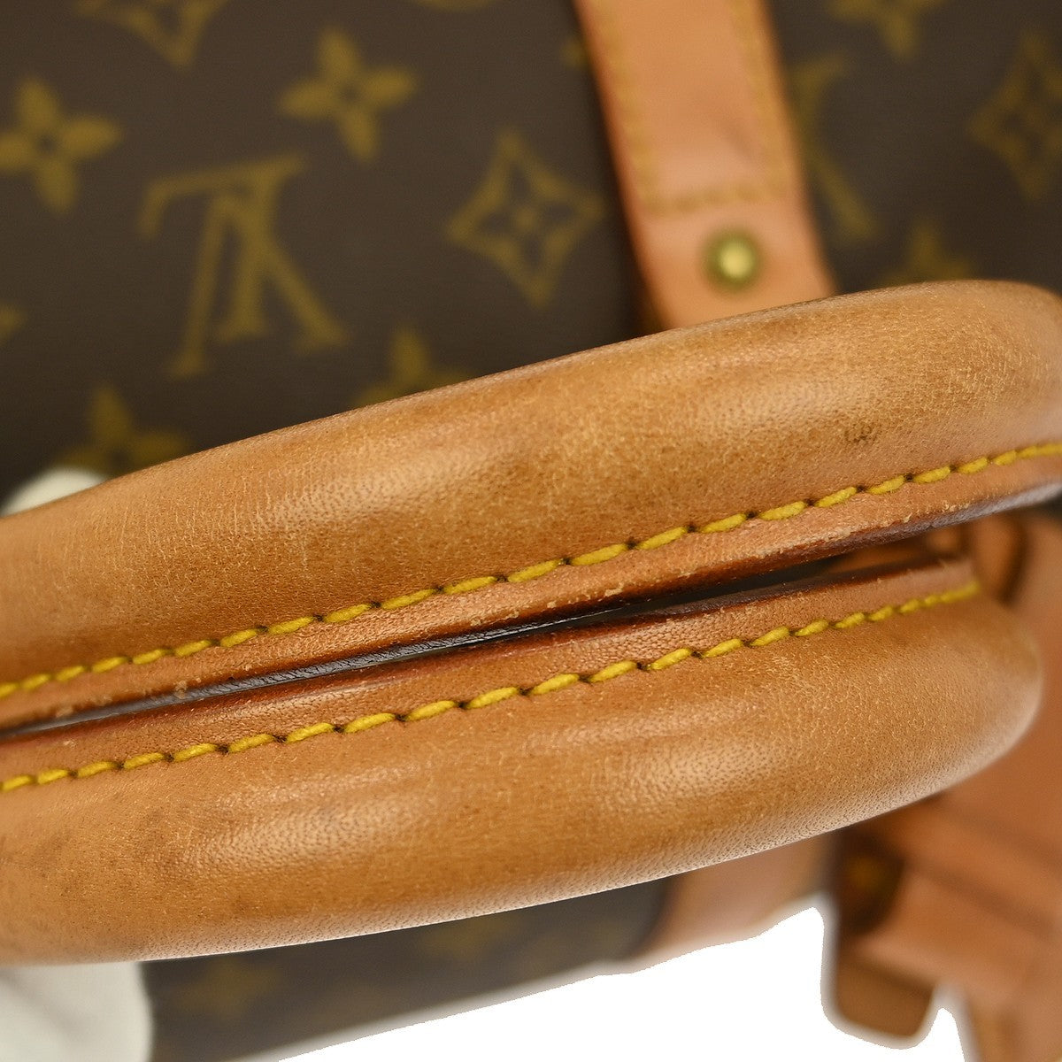 Louis Vuitton Keepall Bag Monogram Canvas, BROWN, CANVAS, Travel bag
