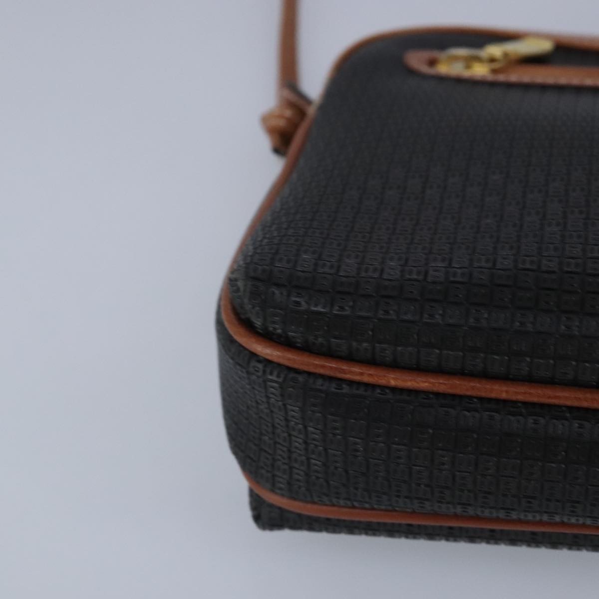 Bally Vintage Shoulder Bag Leather, BLACK, LEATHER, Shoulder bag