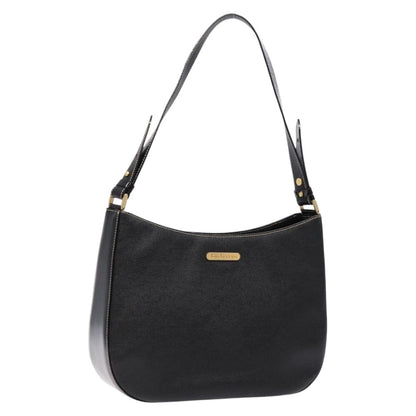 Burberry Shoulder Bag Leather, BLACK, LEATHER, Shoulder bag
