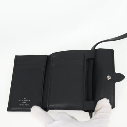 Louis Vuitton Cross Card Holder Limited Edition Monogram Pastel Noir, BLACK, CANVAS, Clutche & pouche