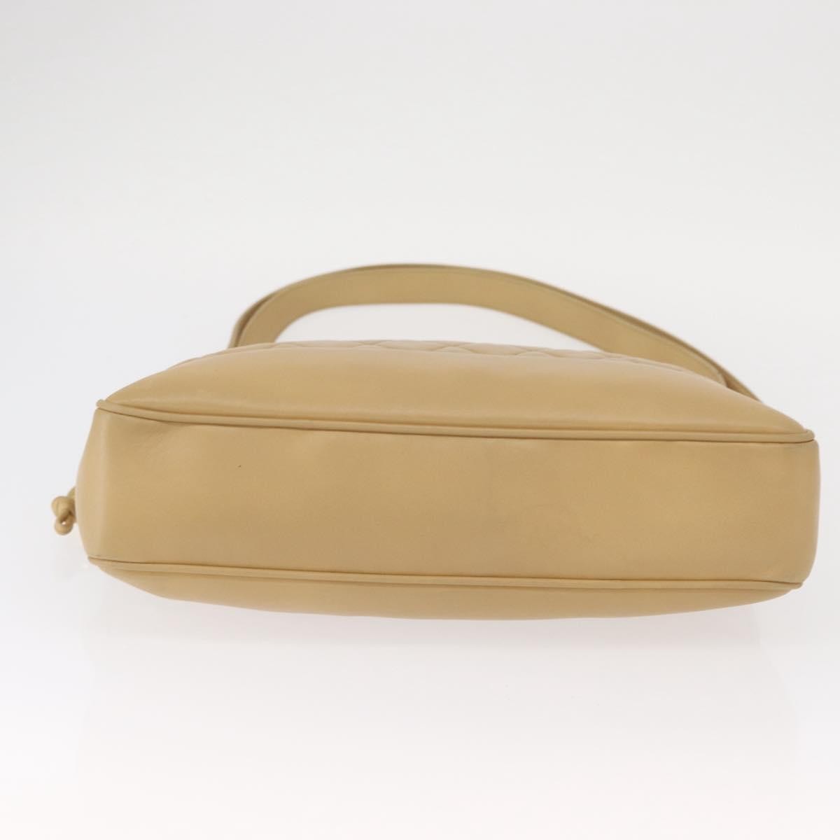 Chanel Expandable Zip Around Tote Quilted Leather, BEIGE, LEATHER, Shoulder bag