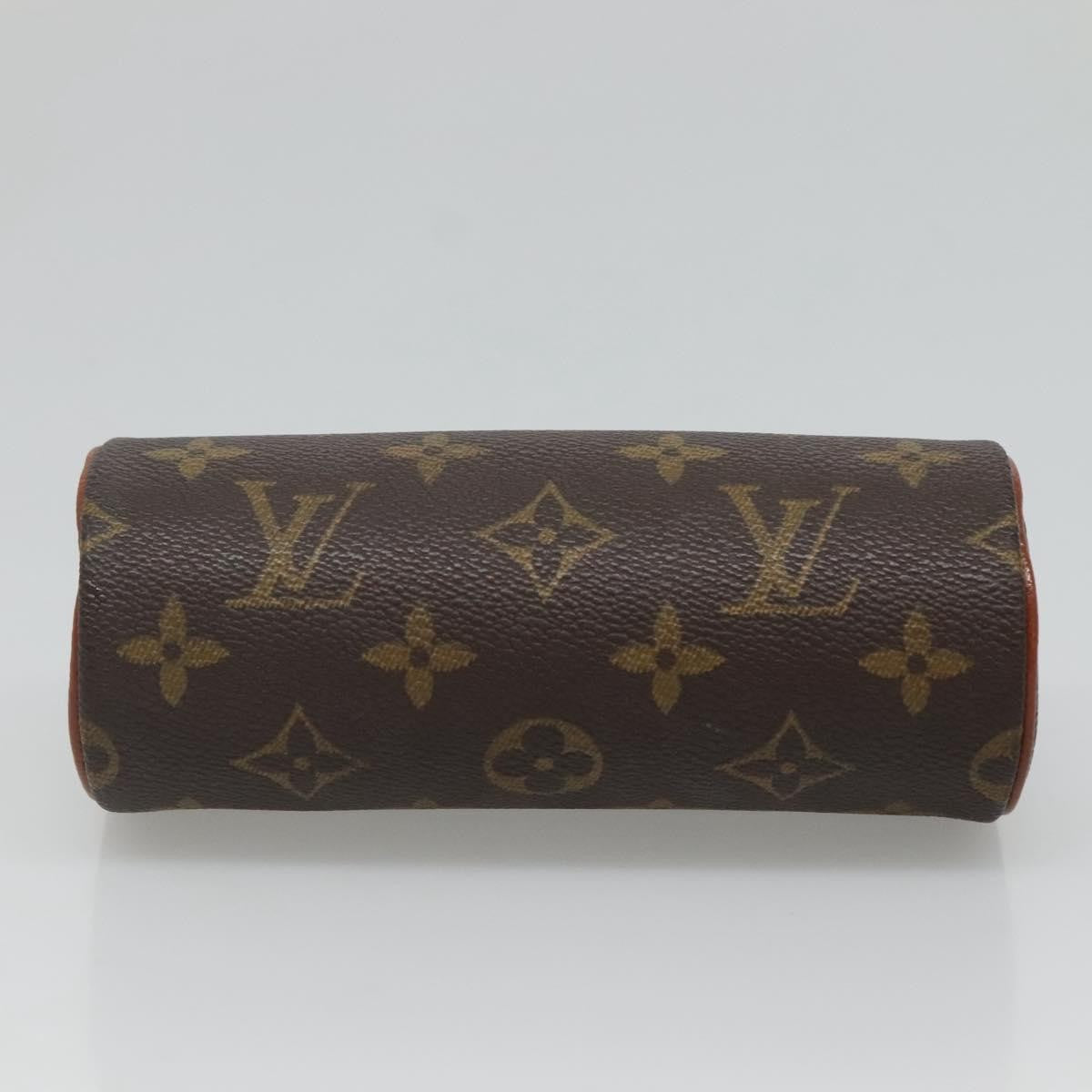 Louis Vuitton Papillon Pochette Monogram Canvas, BROWN, CANVAS, Handbag