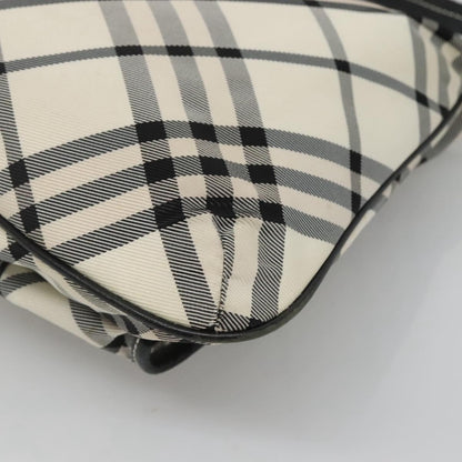 Burberry Nova Check Blue Label Nylon, WHITE, NYLON, Shoulder bag