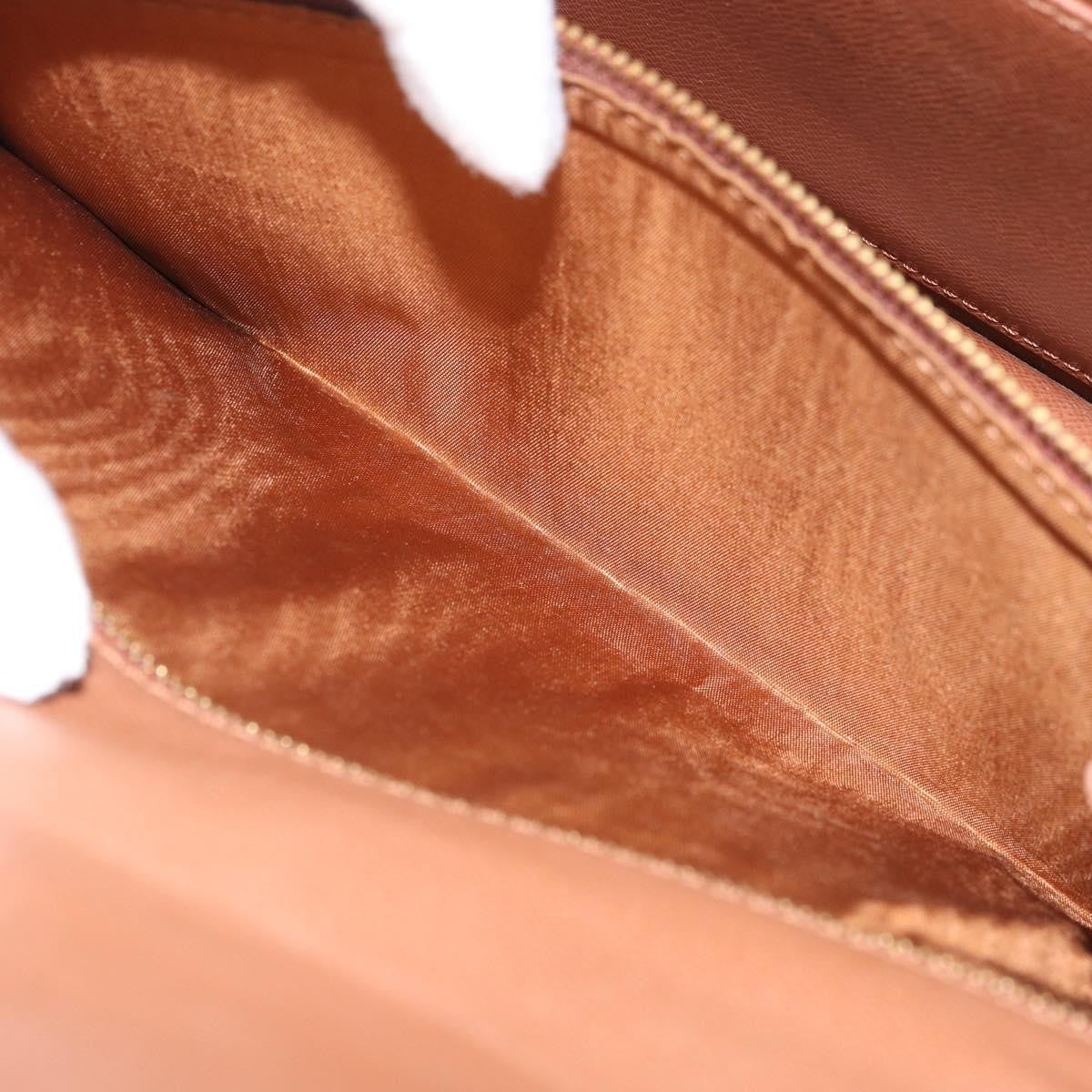 Louis Vuitton Dame Pochette Monogram Canvas, BROWN, CANVAS, Clutche & pouche
