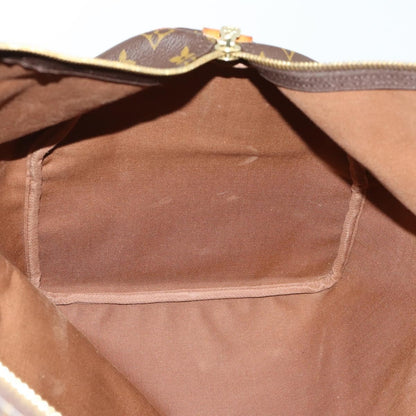 Louis Vuitton Keepall Bag Monogram Canvas, BROWN, CANVAS, Travel bag