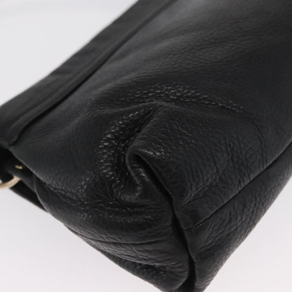 Chloe Lily Shoulder bag Leather, BLACK, LEATHER, Shoulder bag