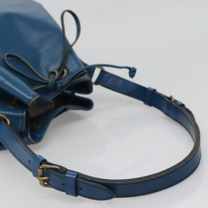 Louis Vuitton Bicolor Petit Noe Handbag Epi Leather, BLUE, LEATHER, Handbag