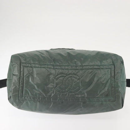 Chanel Coco Cocoon Tote Nylon, KHAKI, NYLON, Tote bag