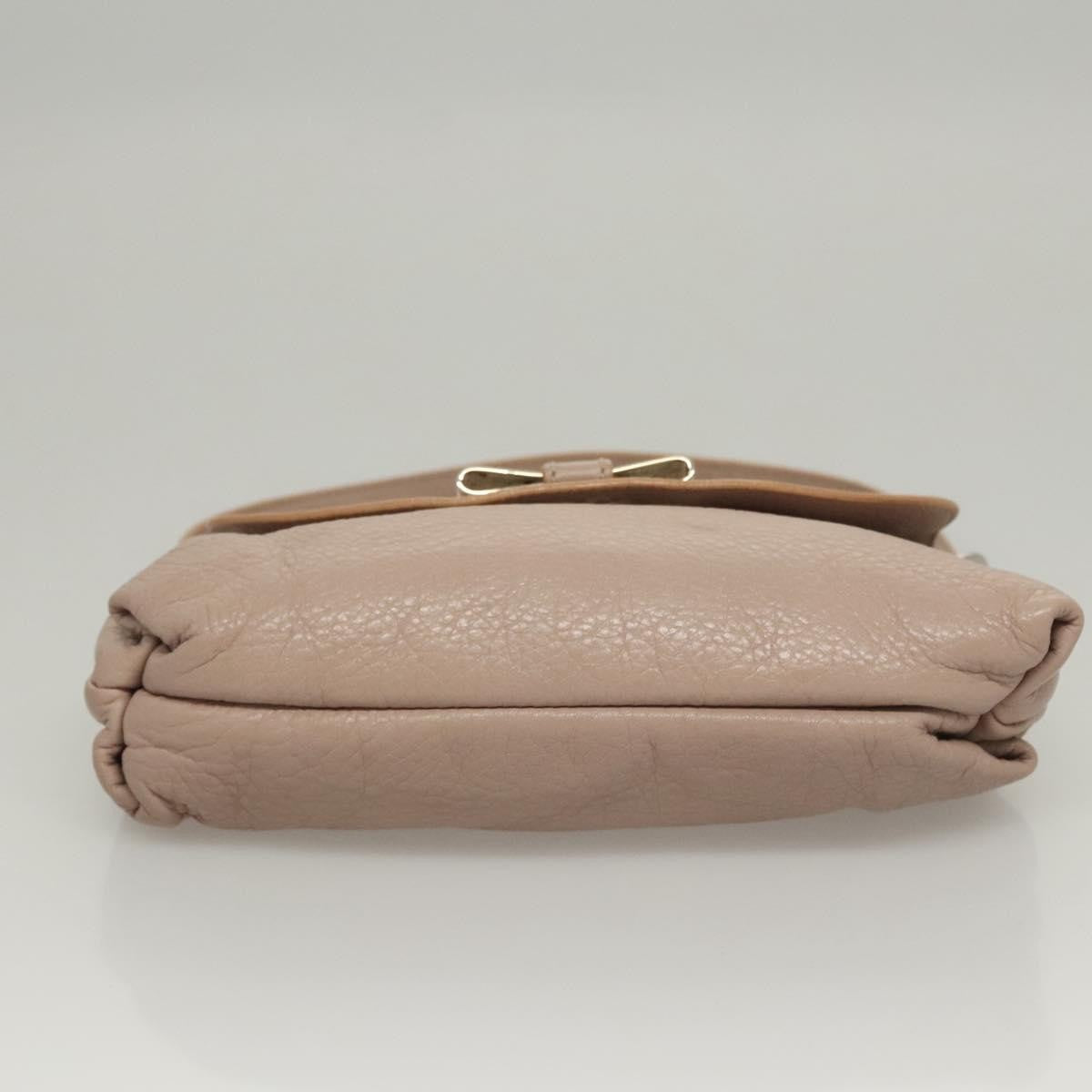 Chloe Lily Handbag Leather, Pink, Leather, Handbag