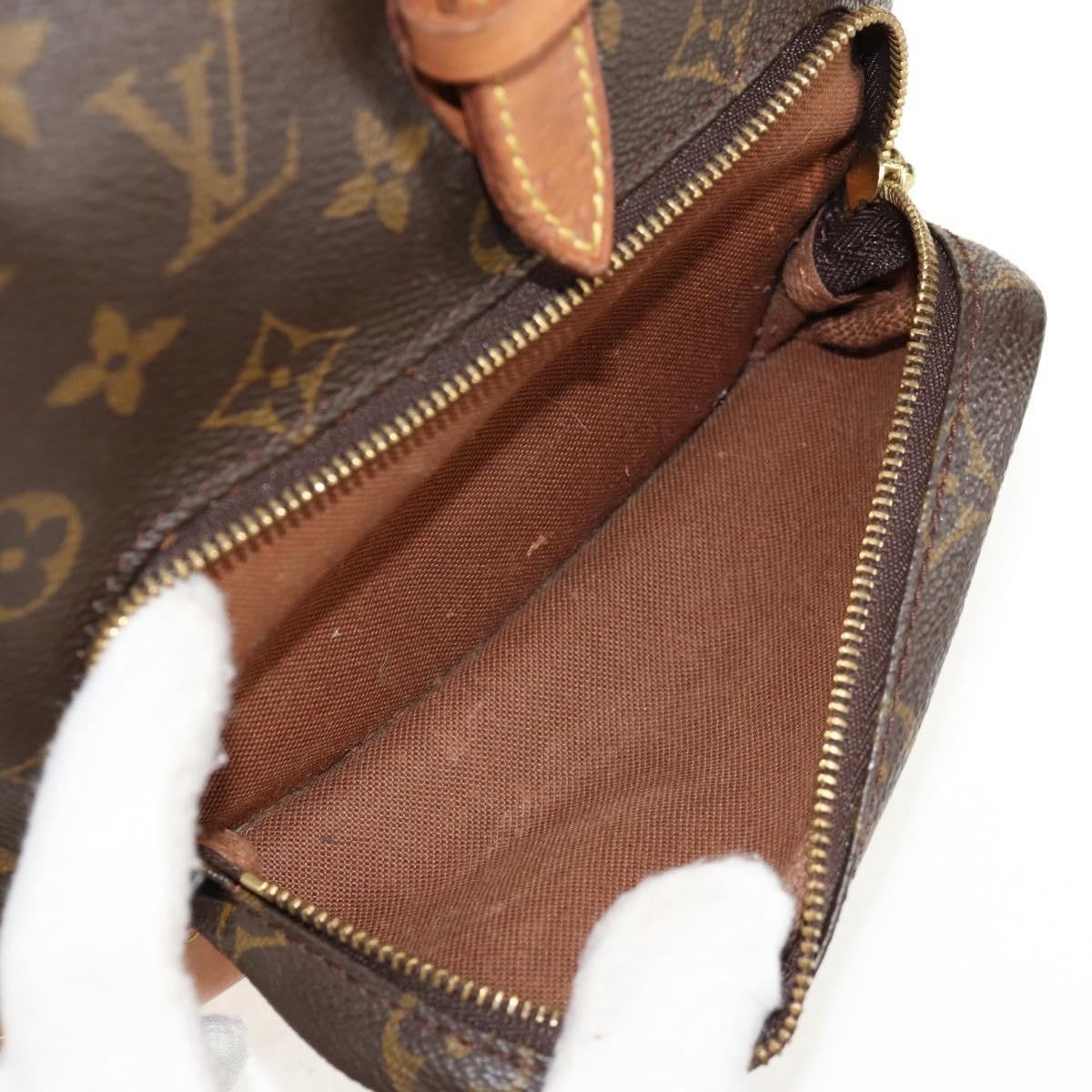 Louis Vuitton Montsouris Backpack Monogram Canvas, BROWN, CANVAS, Backpack