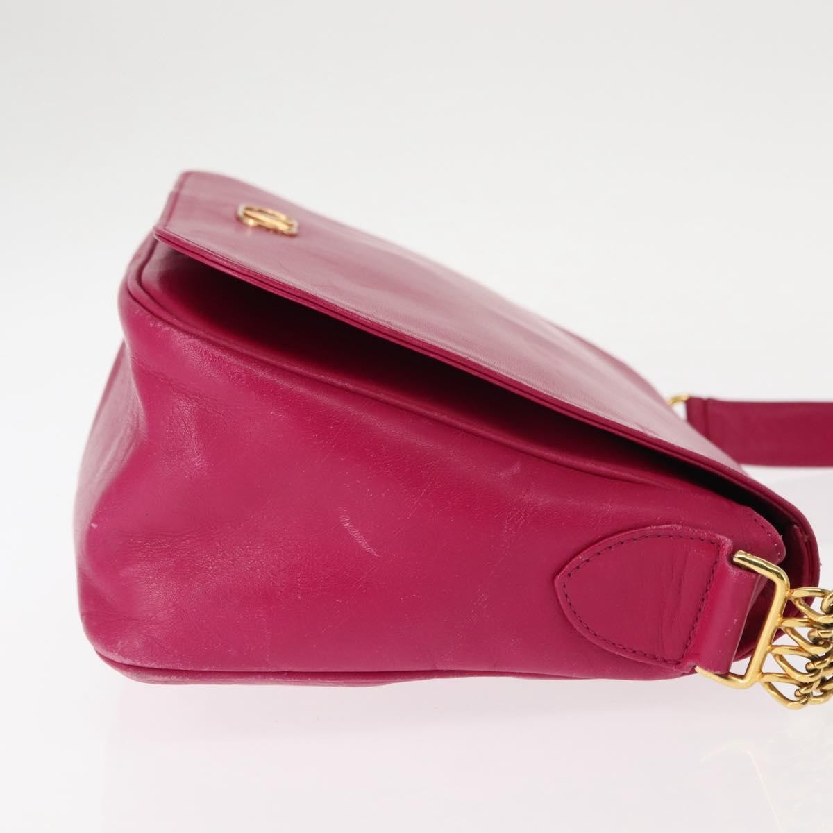 Valentino Garavani VLogo Flap Crossbody Bag Leather, PINK, LEATHER, Crossbody bag