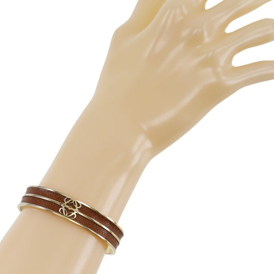 Louis Vuitton Anagram bangle Gold Plated, GOLD, GOLD_PLATED, Bracelet