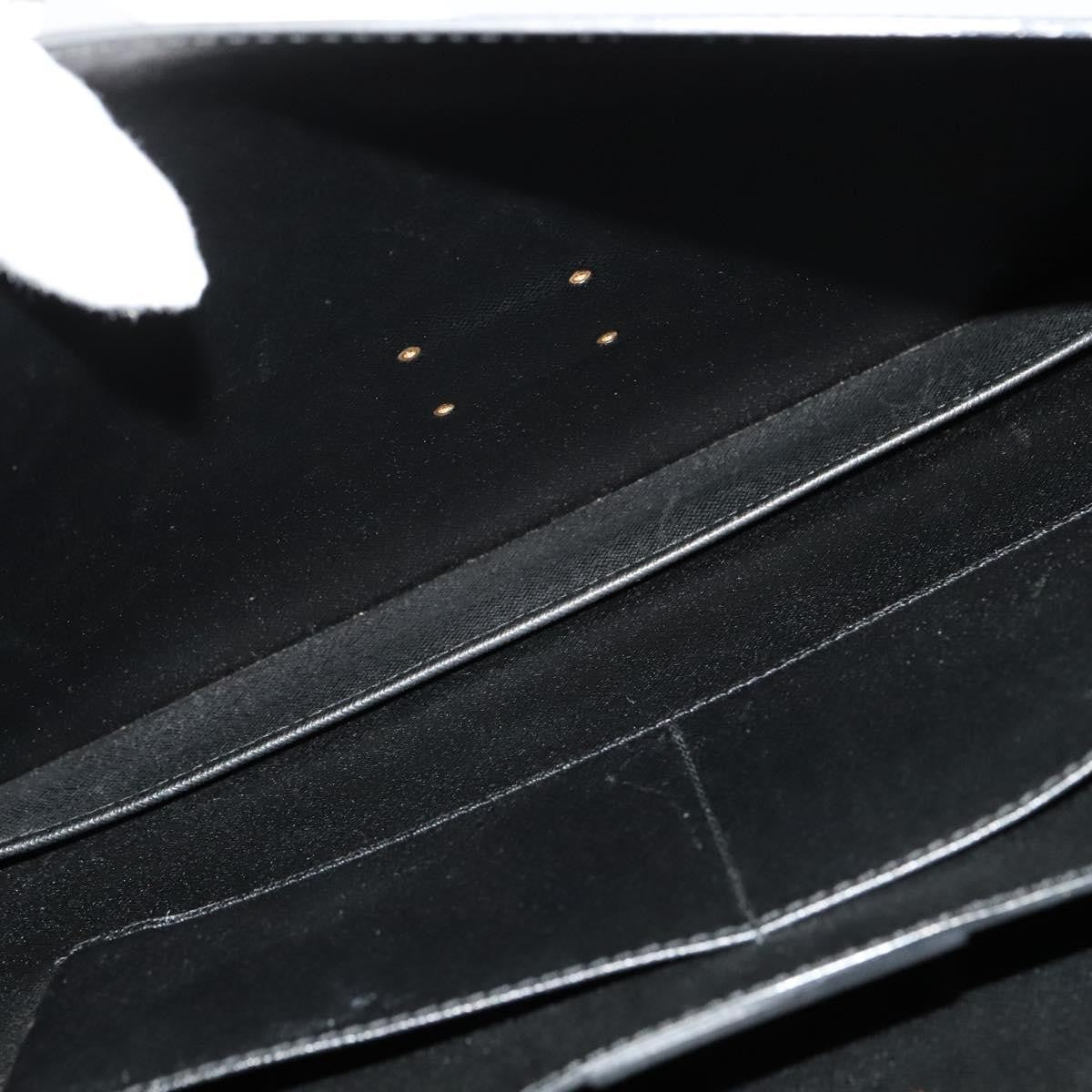 Louis Vuitton Serviette Ambassadeur Handbag Epi Leather, BLACK, LEATHER, Handbag