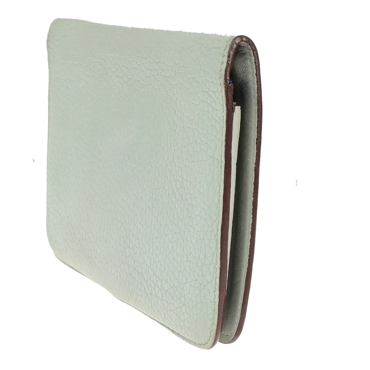 Hermes Bicolor Dogon Duo Combined Wallet Leather, BLUE, LEATHER, Wallets