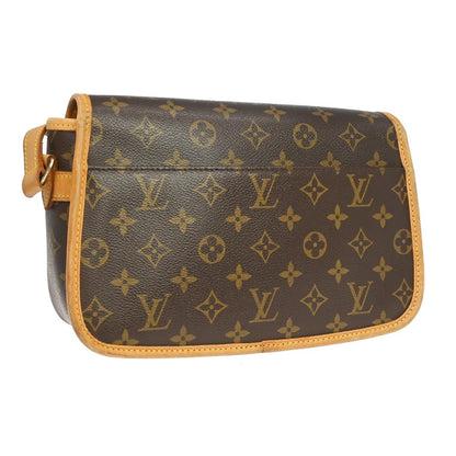 Louis Vuitton Sologne Handbag Monogram Canvas, Brown, Canvas, Shoulder Bag