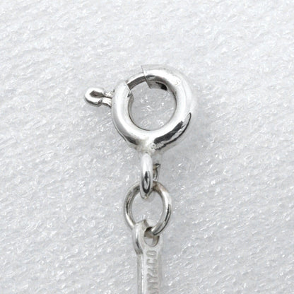 Tiffany & Co. Elsa Peretti Open Heart Pendant Necklace Sterling Silver, SILVER, SILVER, Necklace