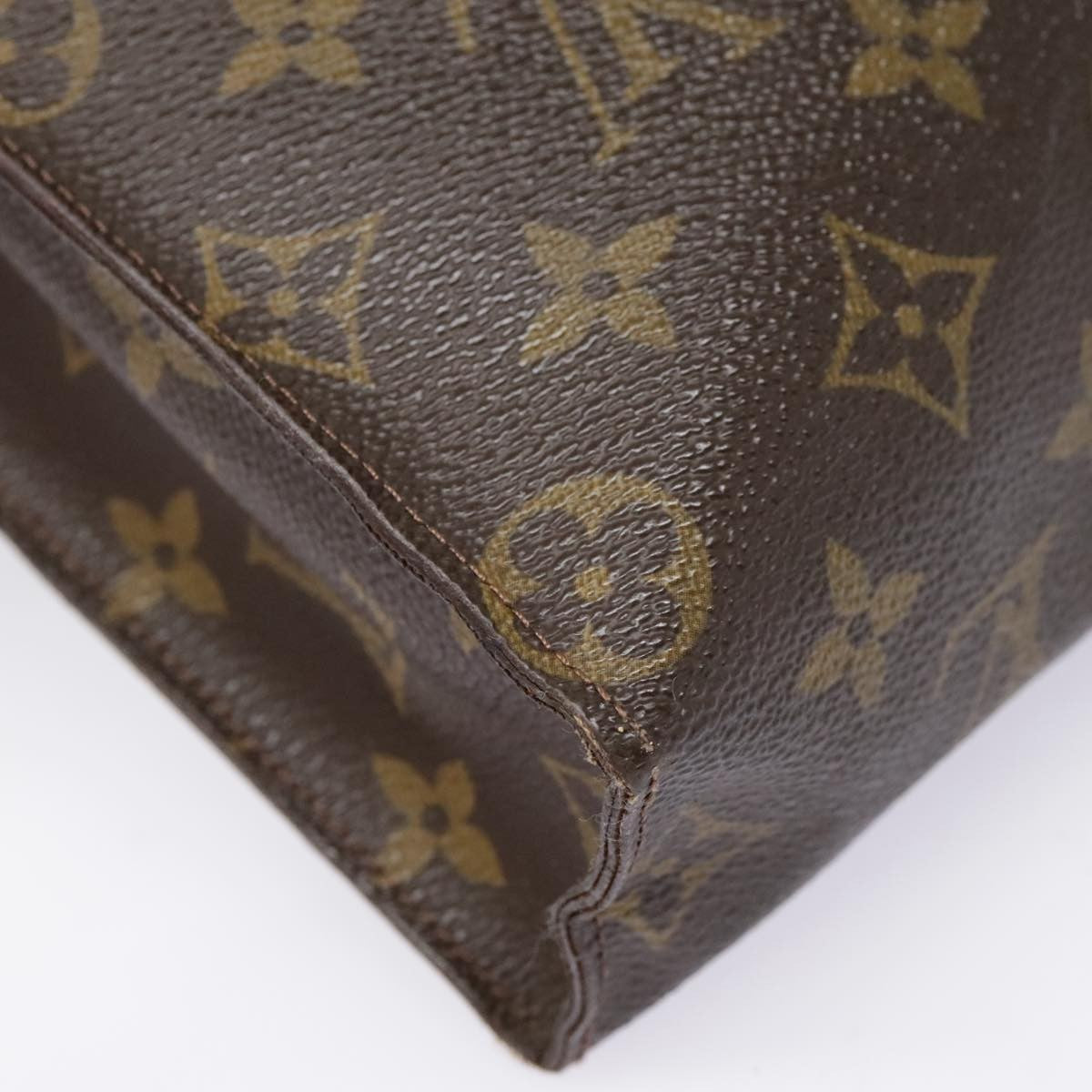 Louis Vuitton Toiletry Pouch Monogram Canvas, BROWN, CANVAS, Clutche & pouche