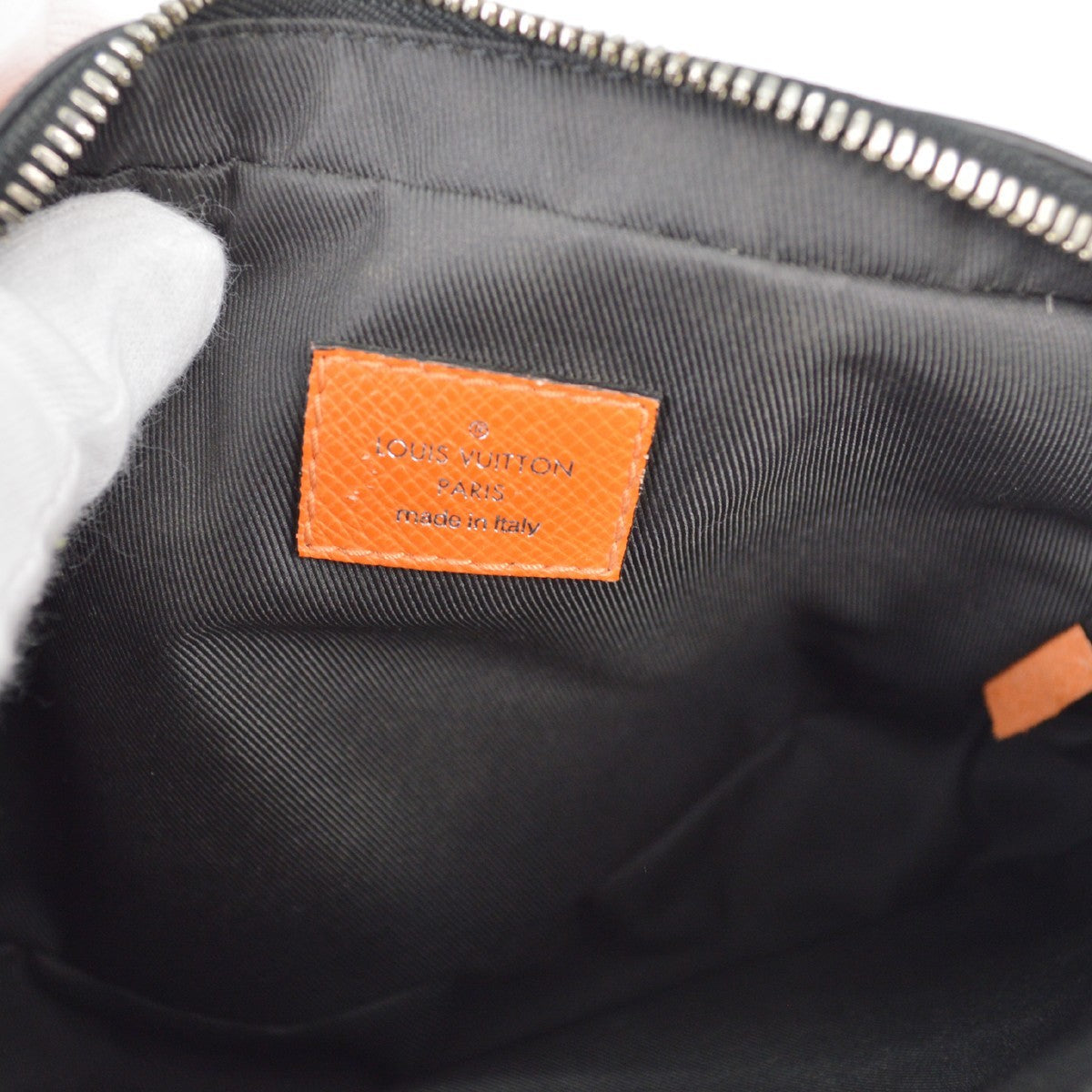 Louis Vuitton Outdoor BumBag Monogram Taigarama, Orange, Leather, Clutch