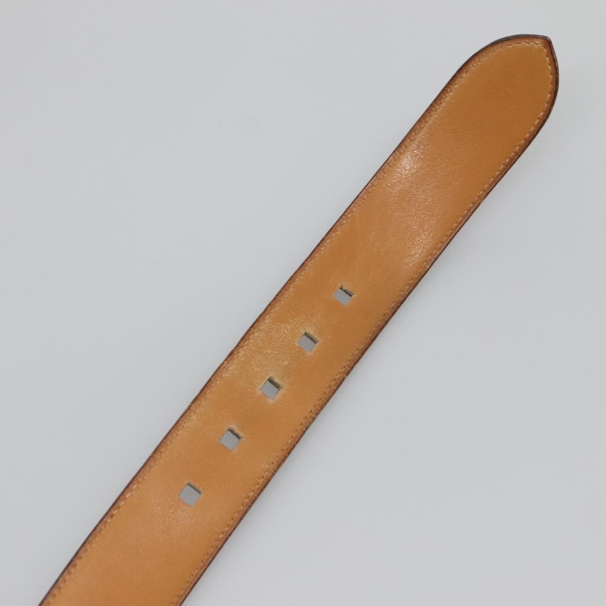 Hermes Vintage Belt Leather, BROWN, LEATHER, Belts