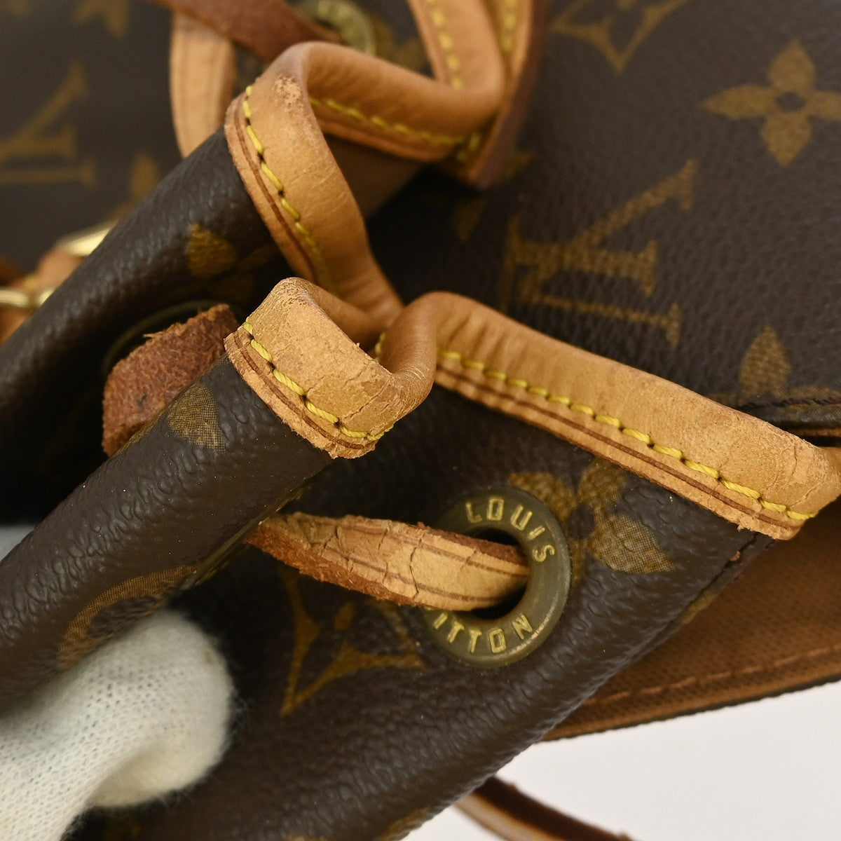 Louis Vuitton Montsouris Backpack Monogram Canvas, BROWN, CANVAS, Backpack