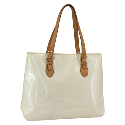 Louis Vuitton Brentwood Handbag Monogram Vernis, BEIGE, PATENT_LEATHER, Tote bag